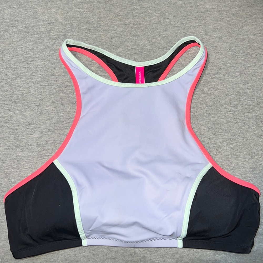 Victorias Secret medium halter bathing suit. LIKE NEW